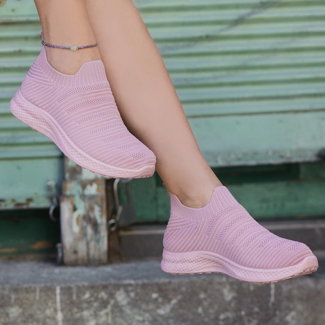 Спортни маратонки D191 pink