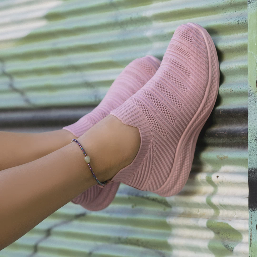 Спортни маратонки D191 pink