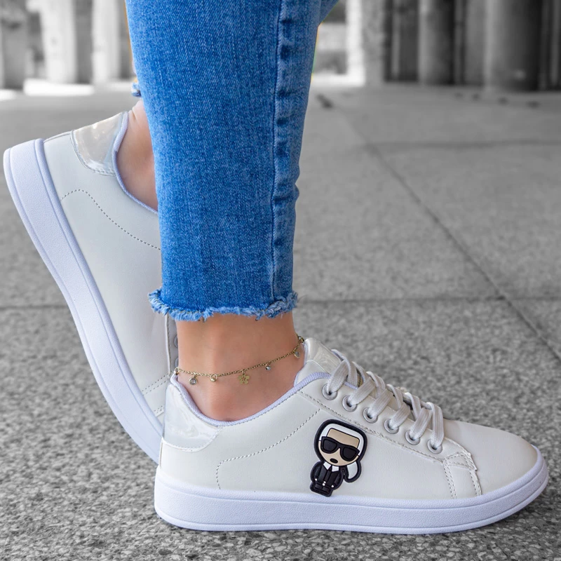 Sneakers KL 3417 all white 