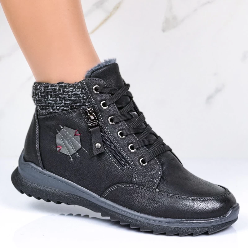 Ежедневни дамски боти 9823-9 Black