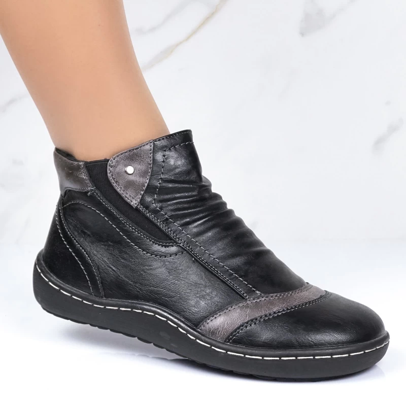 Casual γυναικείες μπότες 9615 black