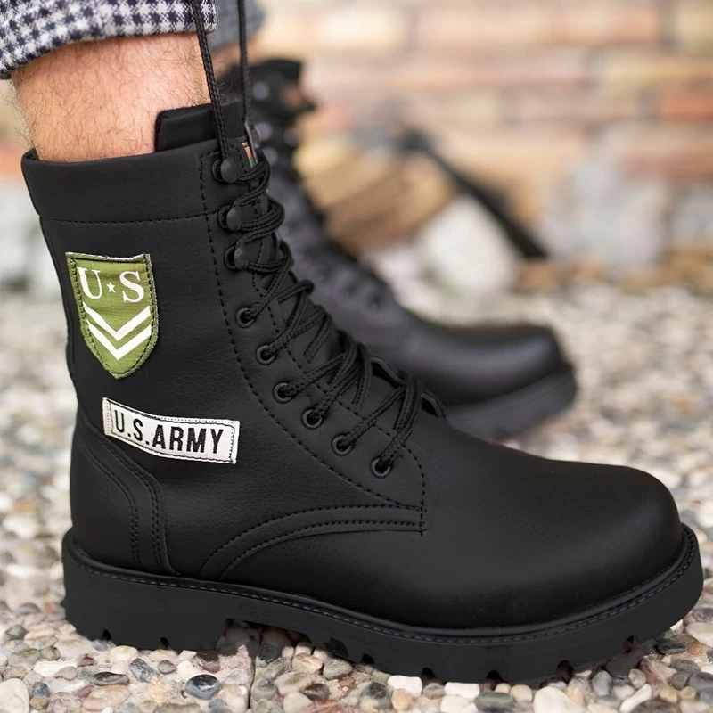 Ανδρικές μπότες 538 Black