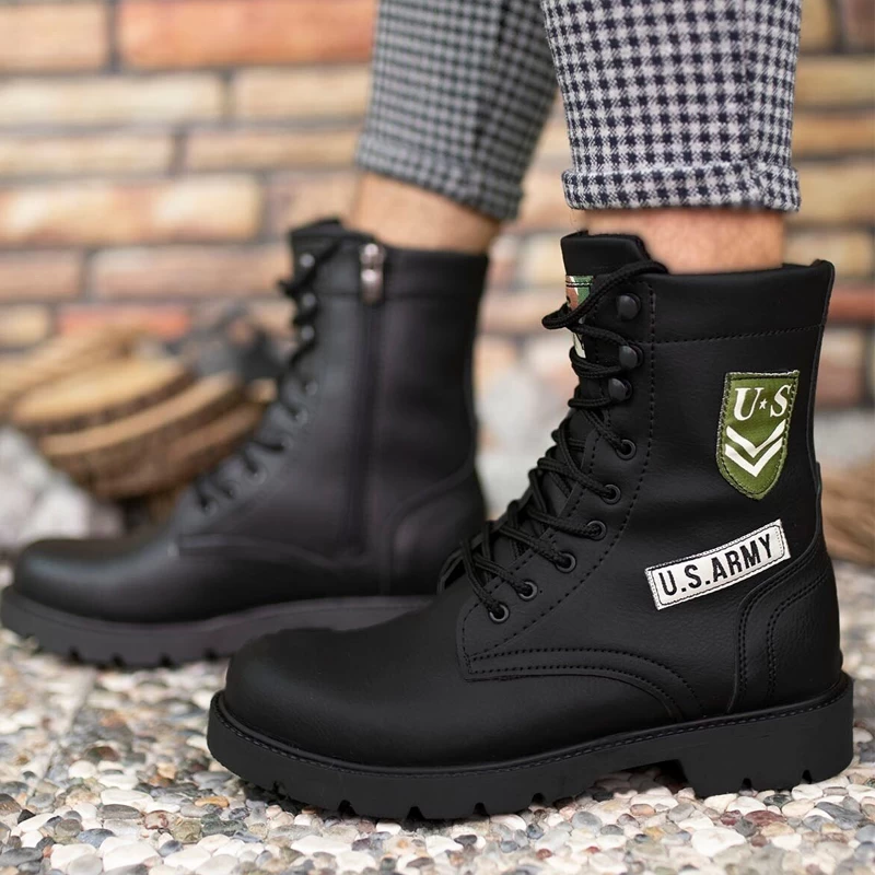 Ανδρικές μπότες 538 Black