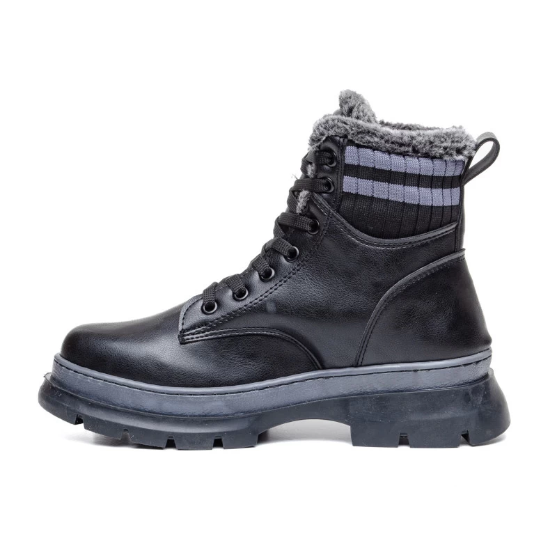 Ежедневни дамски боти 742011 Black/grey