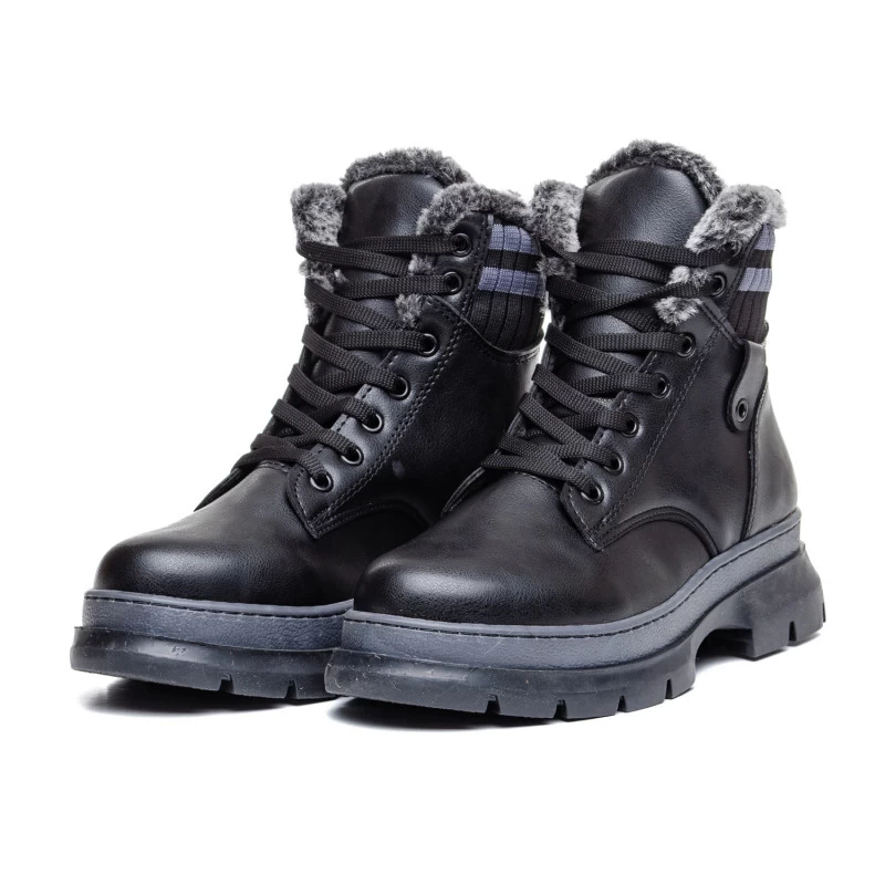 Ежедневни дамски боти 742011 Black/grey