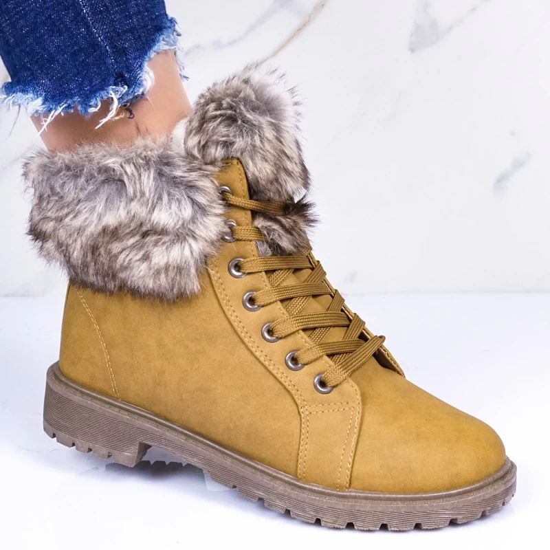 Ежедневни дамски боти 3115-2 Brown