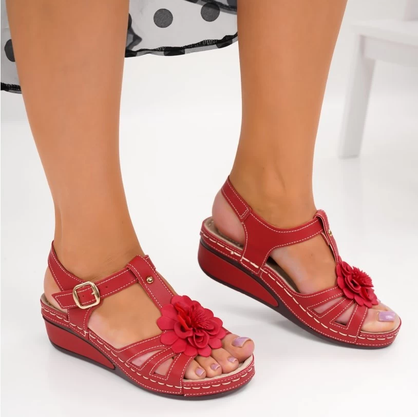 Сандали C6354-4 Red