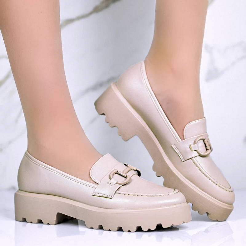 Обувки A5704-2 Beige