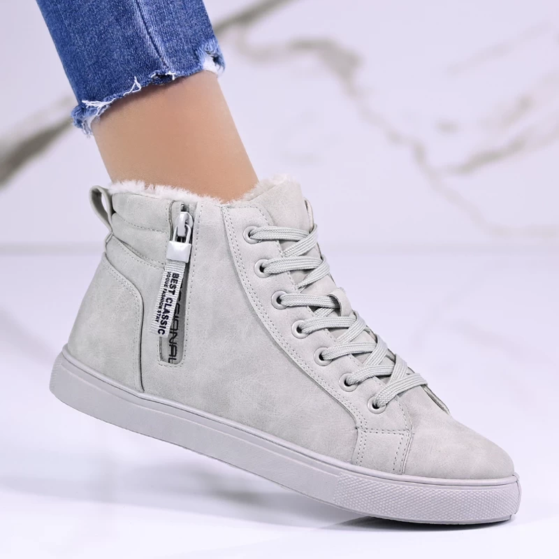 Ежедневни дамски боти B3113-4 Grey