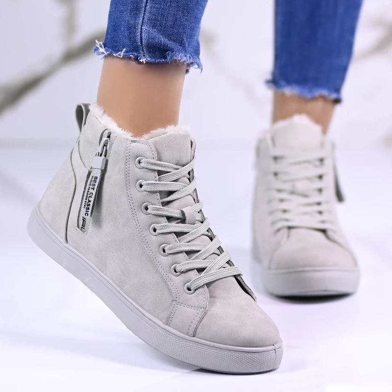 Ежедневни дамски боти B3113-4 Grey