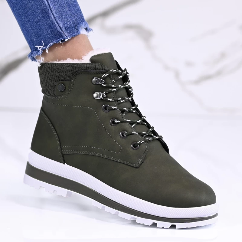 Ежедневни дамски боти B3118-4 Green