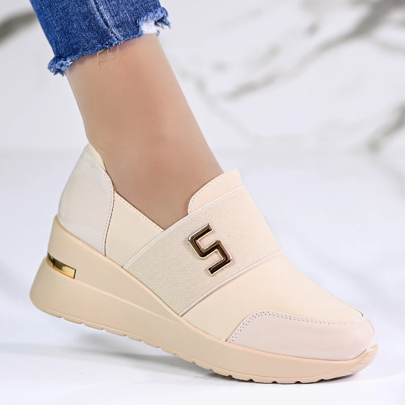Елегантни дамски обувки A4312-2 Beige
