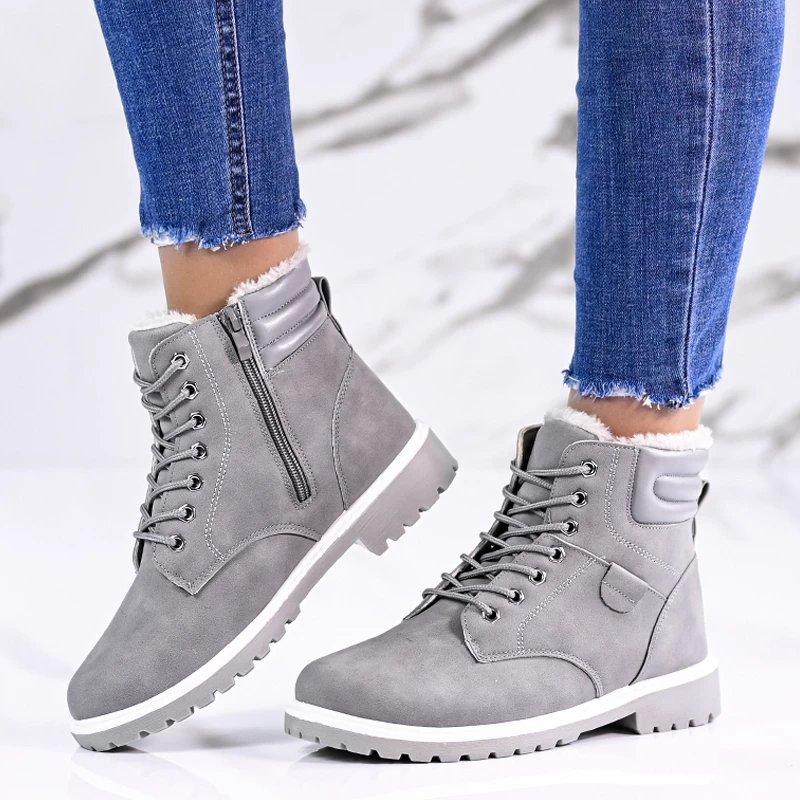 Ежедневни дамски боти B3108-3 Grey