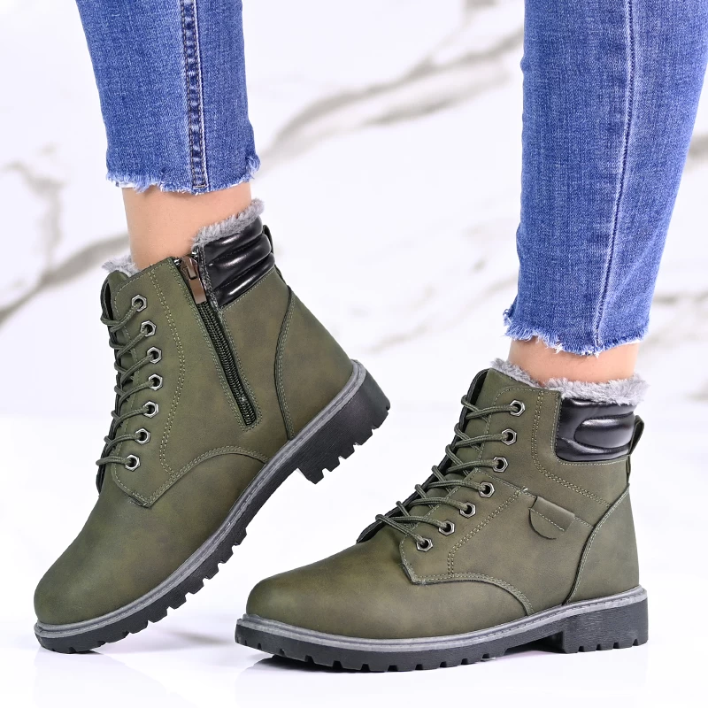 Ежедневни дамски боти B3108-4 Green