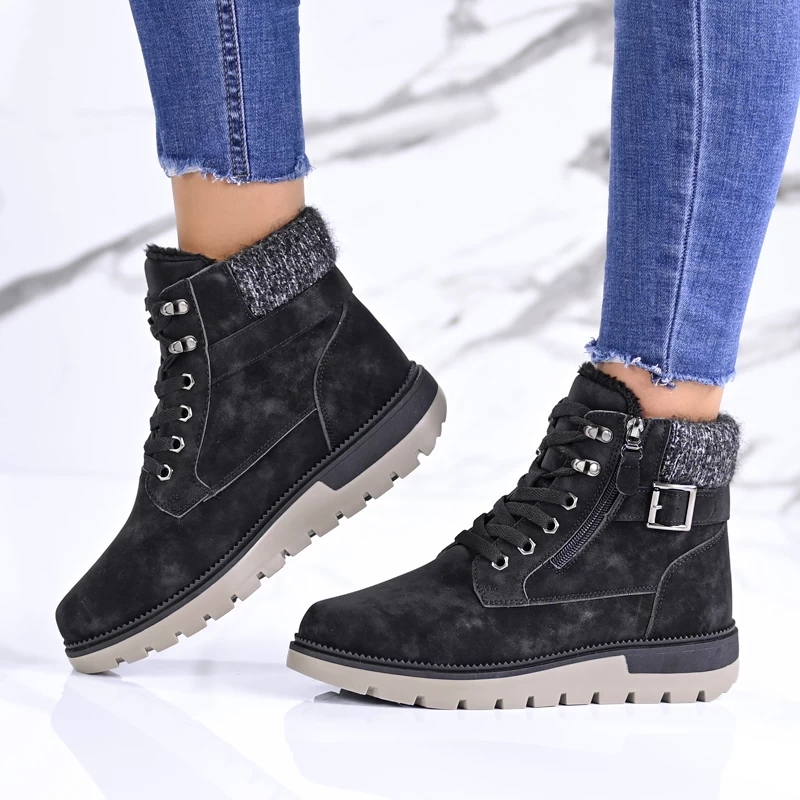 Ежедневни дамски боти 138427 Black
