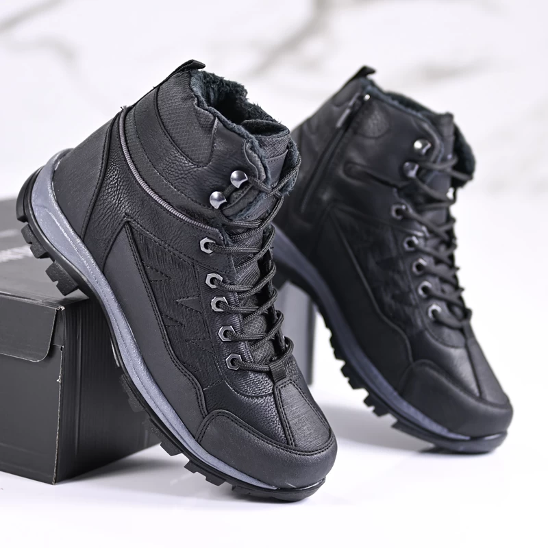 Мъжки боти 710002 Black