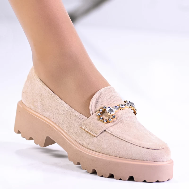 Обувки A5617-3 Beige