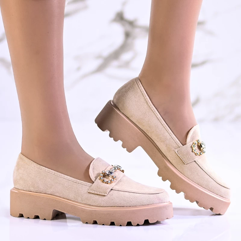 Обувки A5617-3 Beige