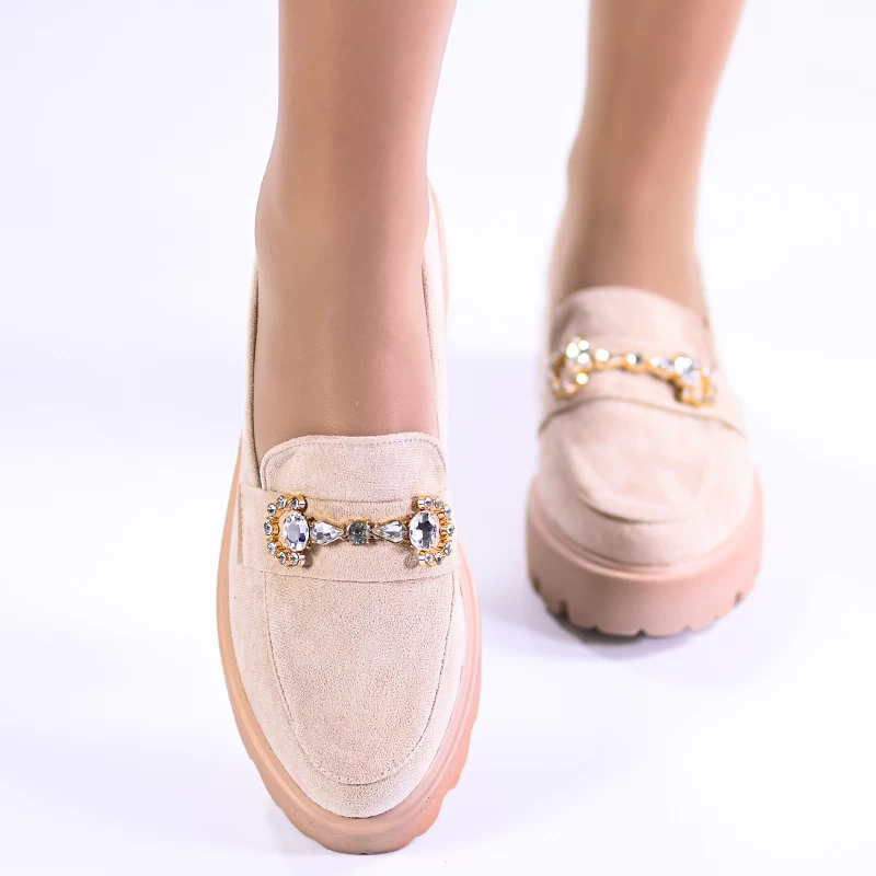 Обувки A5617-3 Beige