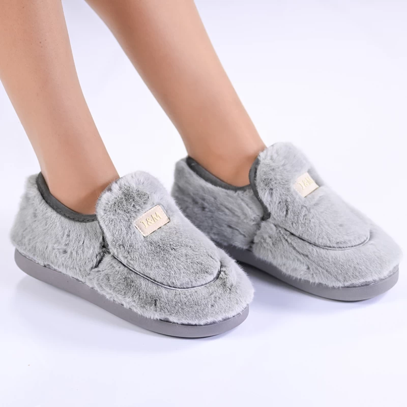 Дамски пантофи 8100 Grey