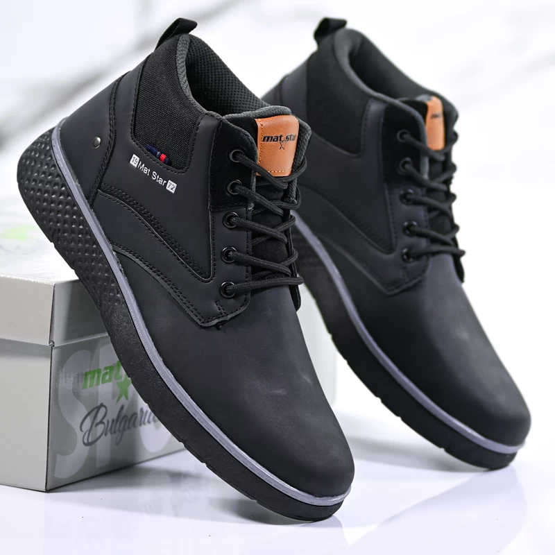 Мъжки боти W194160 Black