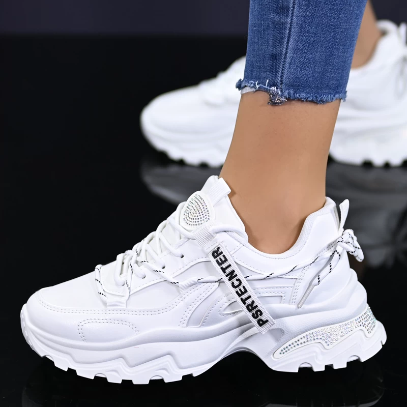 Спортни маратонки D2266-2 White