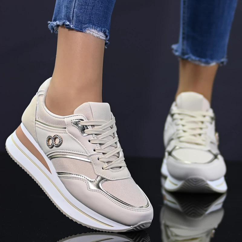 Спортни маратонки D2339-3 Beige