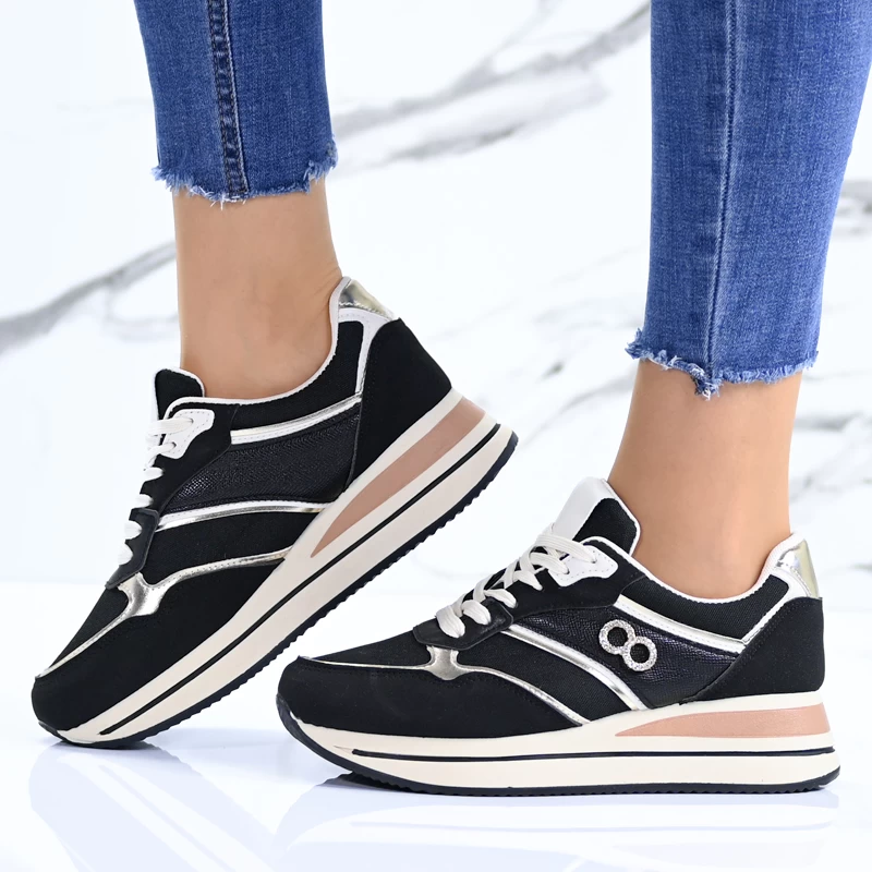 Спортни маратонки D2339-1 Black