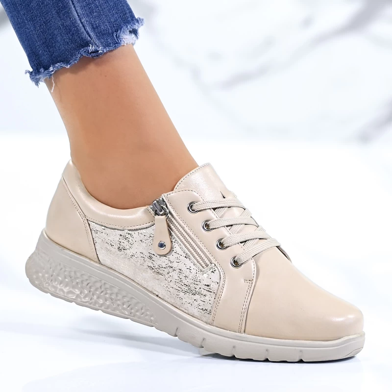 Ежедневни дамски обувки  A2330-3 Beige