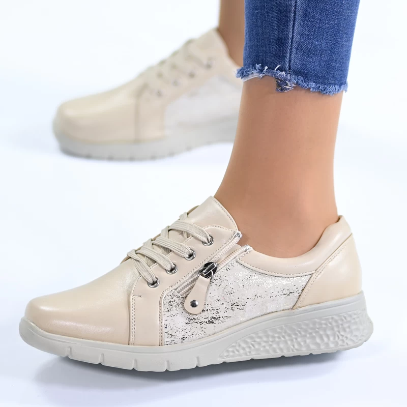 Ежедневни дамски обувки  A2330-3 Beige