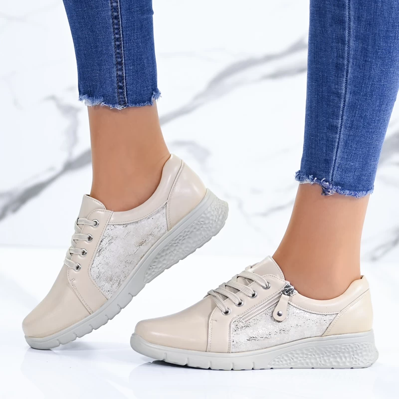 Ежедневни дамски обувки  A2330-3 Beige