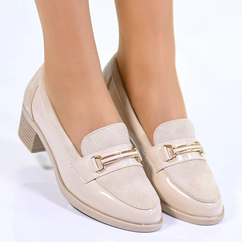 Обувки A4329-2 Beige