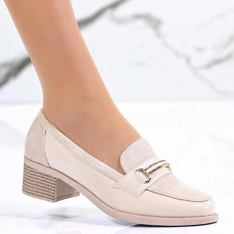 Обувки A4329-2 Beige