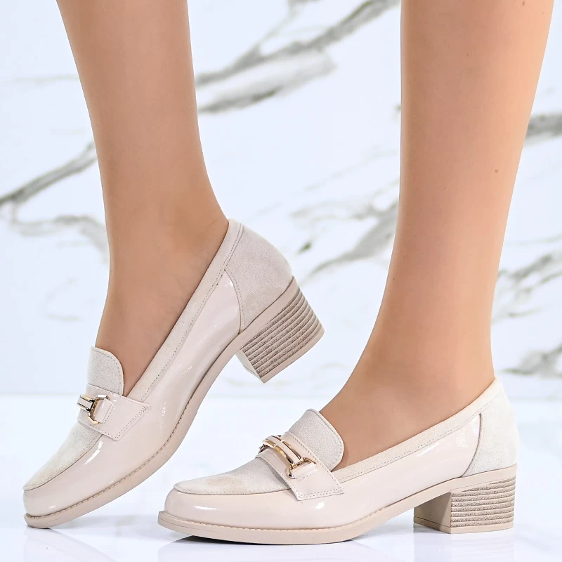 Обувки A4329-2 Beige