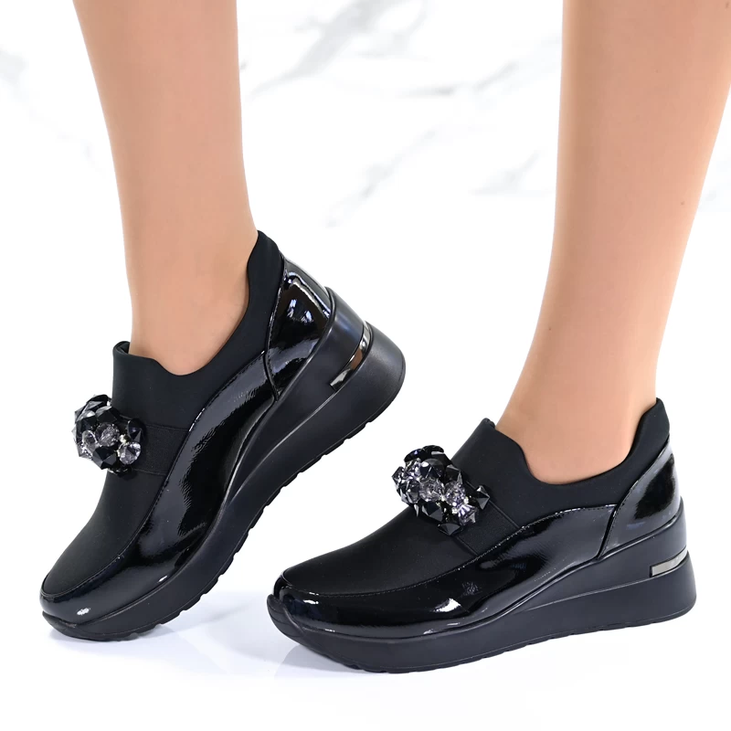 Ежедневни дамски обувки  A4332-3 Black