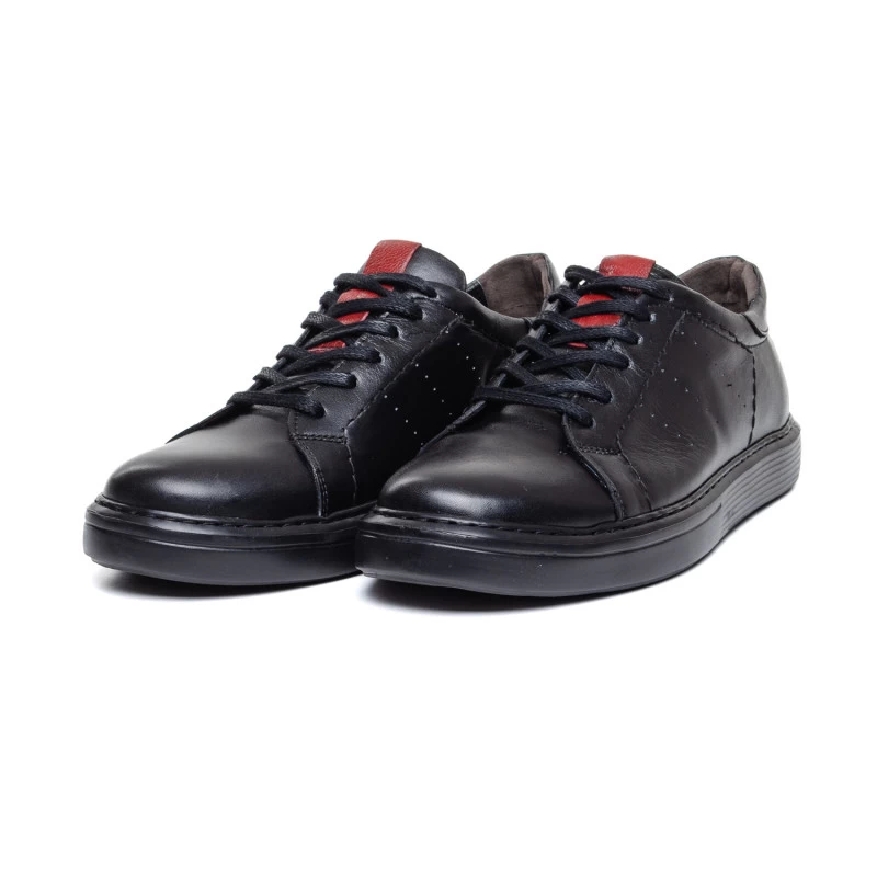 Обувки естествена кожа 656011 Black