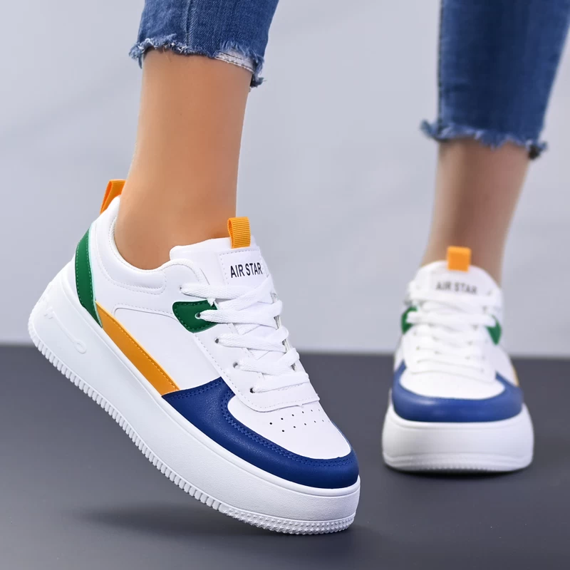 Сникърси W210053 White/green