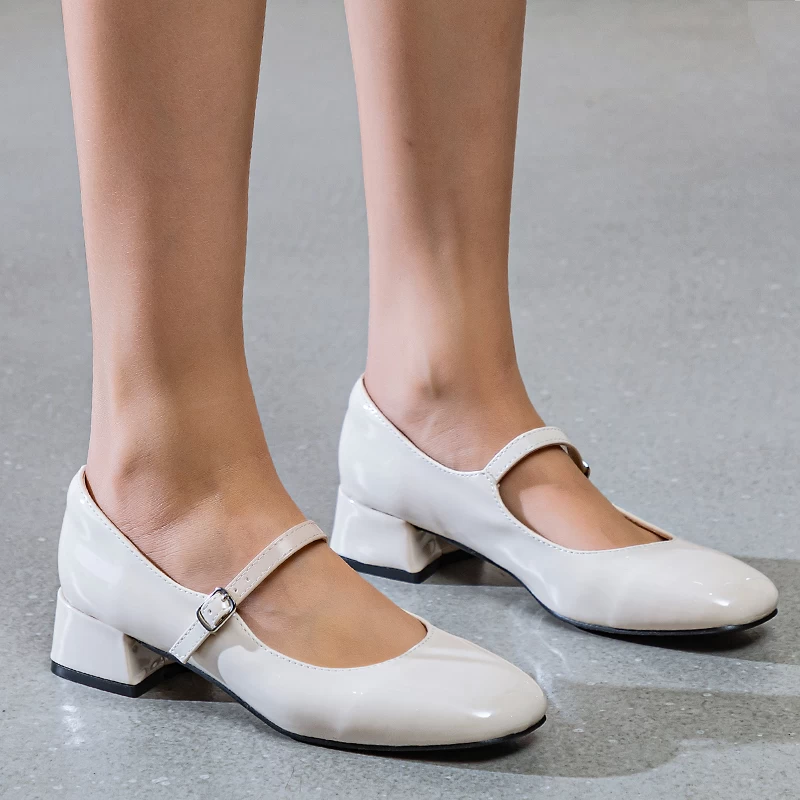 Елегантни дамски обувки A5766-2 Beige