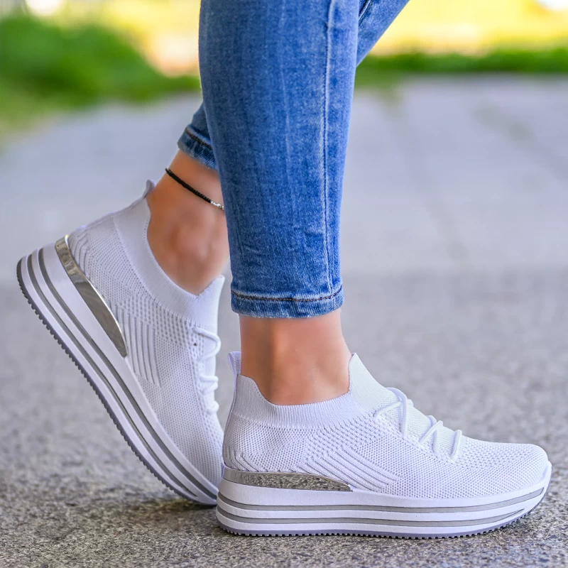 Спортни маратонки D2369-2 White