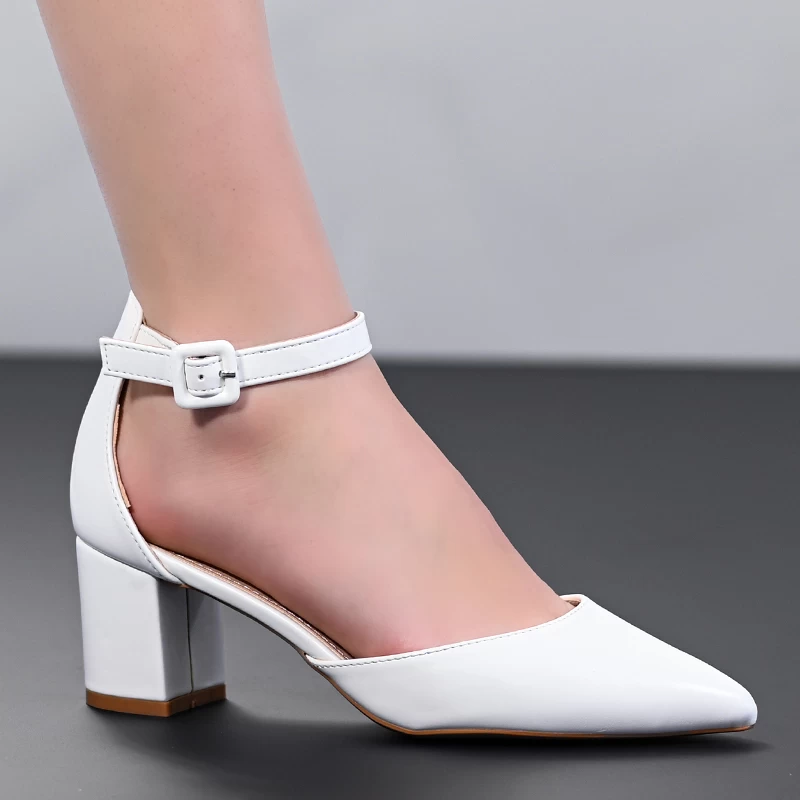 Elegantne ženske cipele C5730-2 White