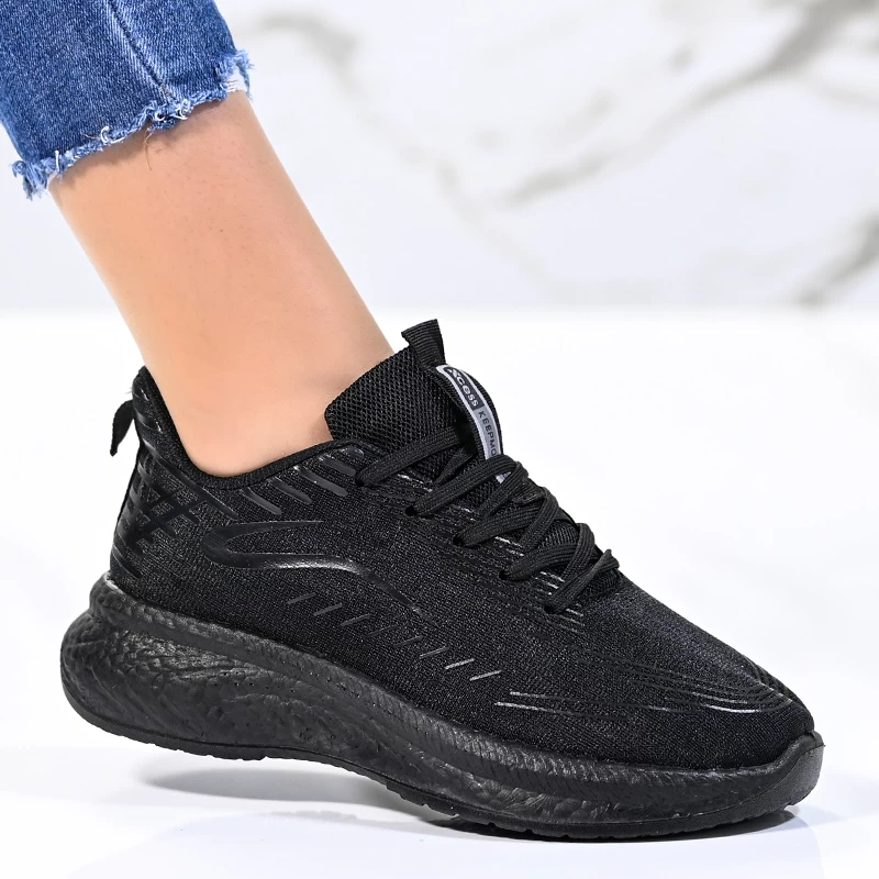 Спортни маратонки D2433A-1 Black