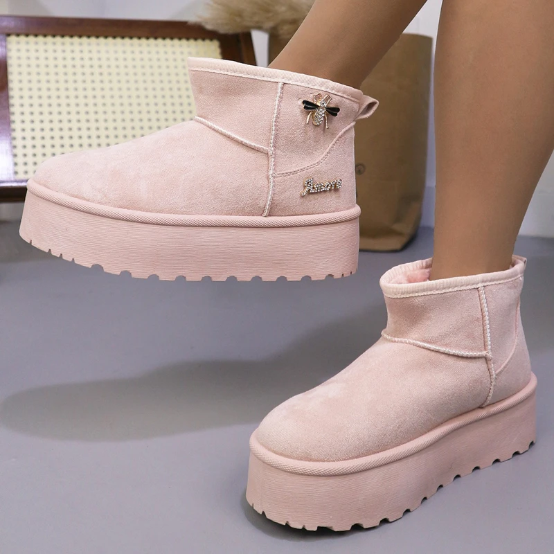 Ежедневни дамски боти BD2915-3 Pink