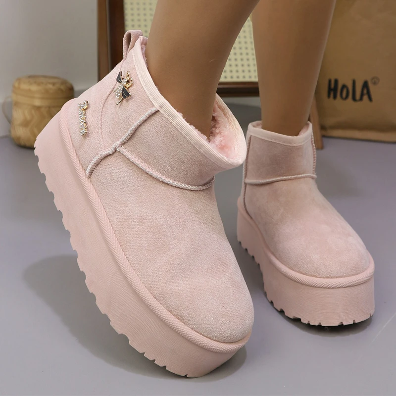 Ежедневни дамски боти BD2915-3 Pink