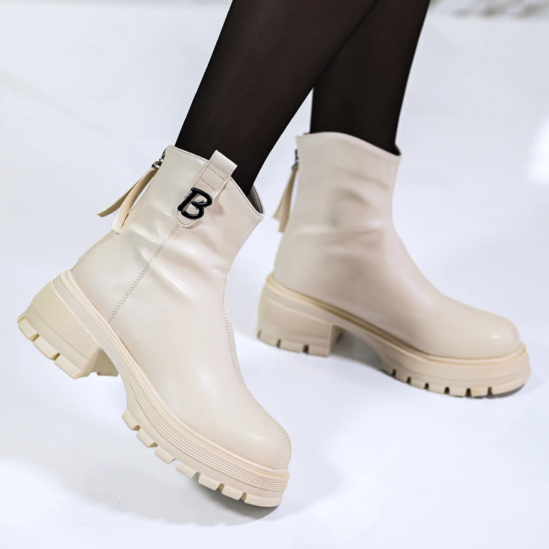 Елегантни боти W588014 Beige