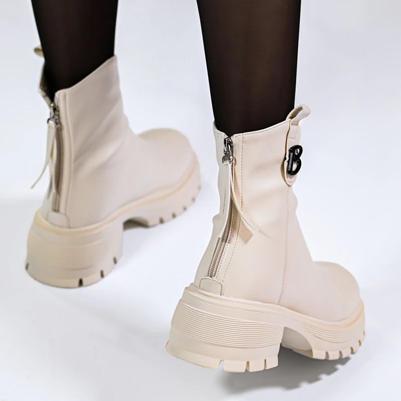 Елегантни боти W588014 Beige