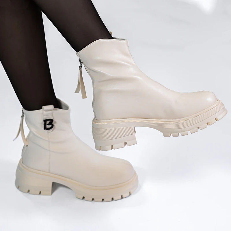Елегантни боти W588014 Beige