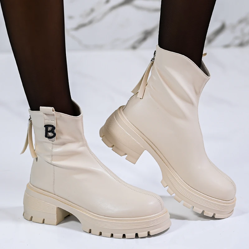 Елегантни боти W588014 Beige