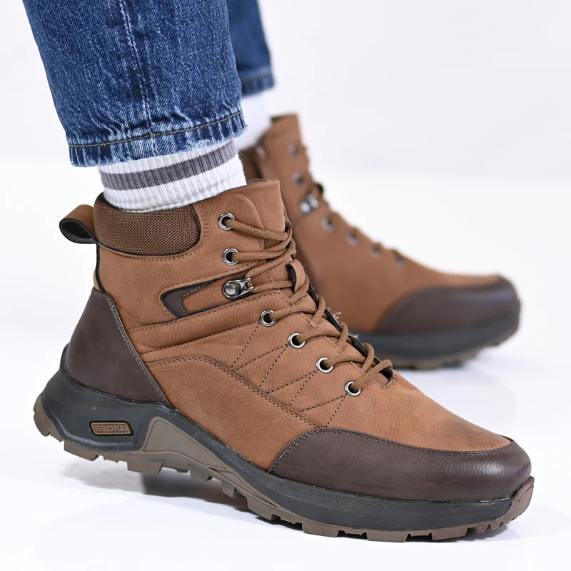 Мъжки боти N2018-2 Brown