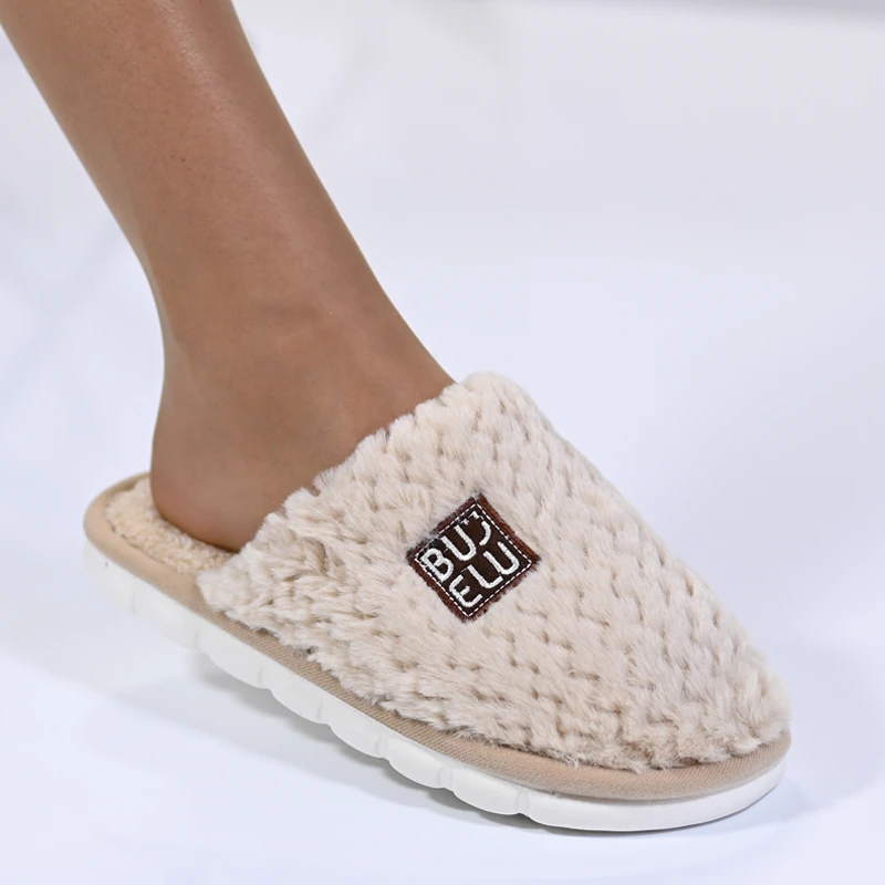 Дамски пантофи 22016 Beige