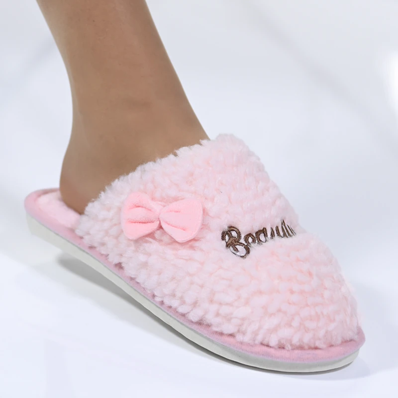 Дамски пантофи W138492 Pink